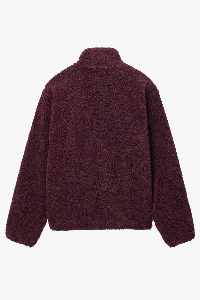 Sherpa reversible jacket Burgundy