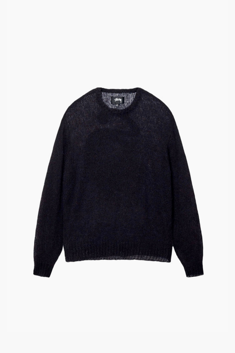 S loose knit sweater Black