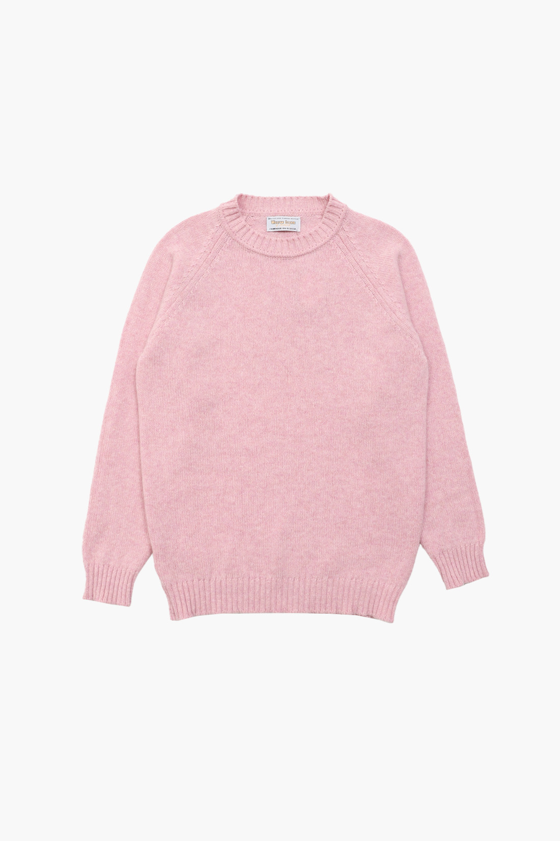 Lowther 47097 raglan crew Pink haze