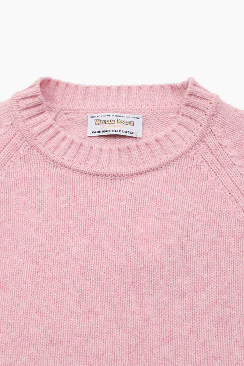 Lowther 47097 raglan crew Pink haze