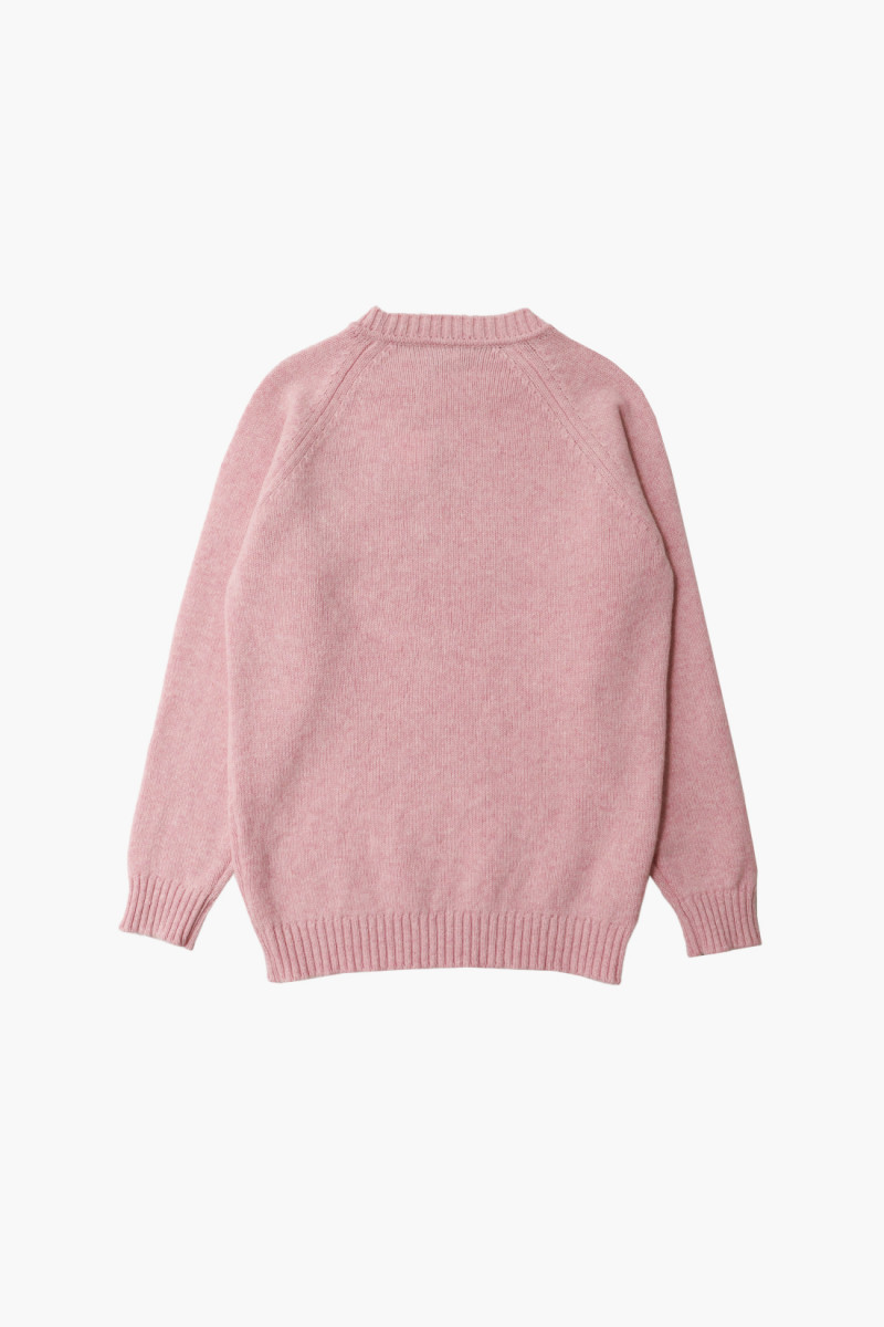 Lowther 47097 raglan crew Pink haze