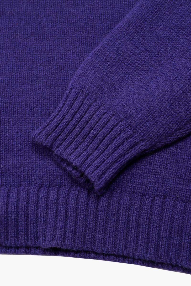 Lowther 47097 raglan crew Jacaranda