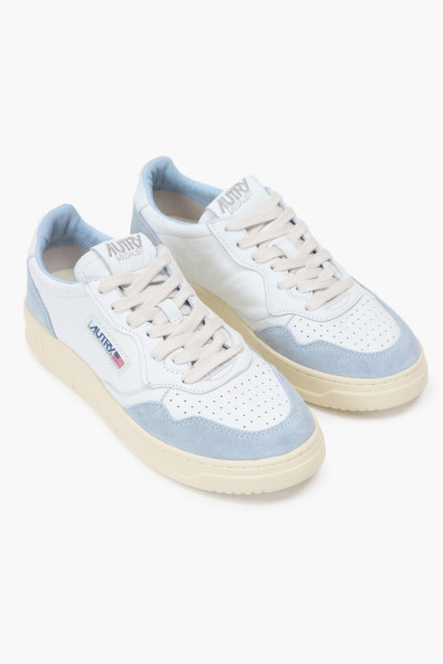 Autry Medalist low gs26 goat/ Suede wht/prtfino - GRADUATE STORE