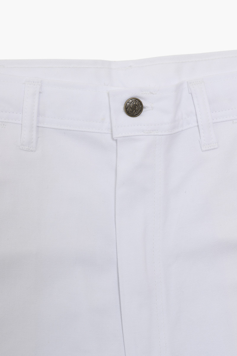 80's painter pant White