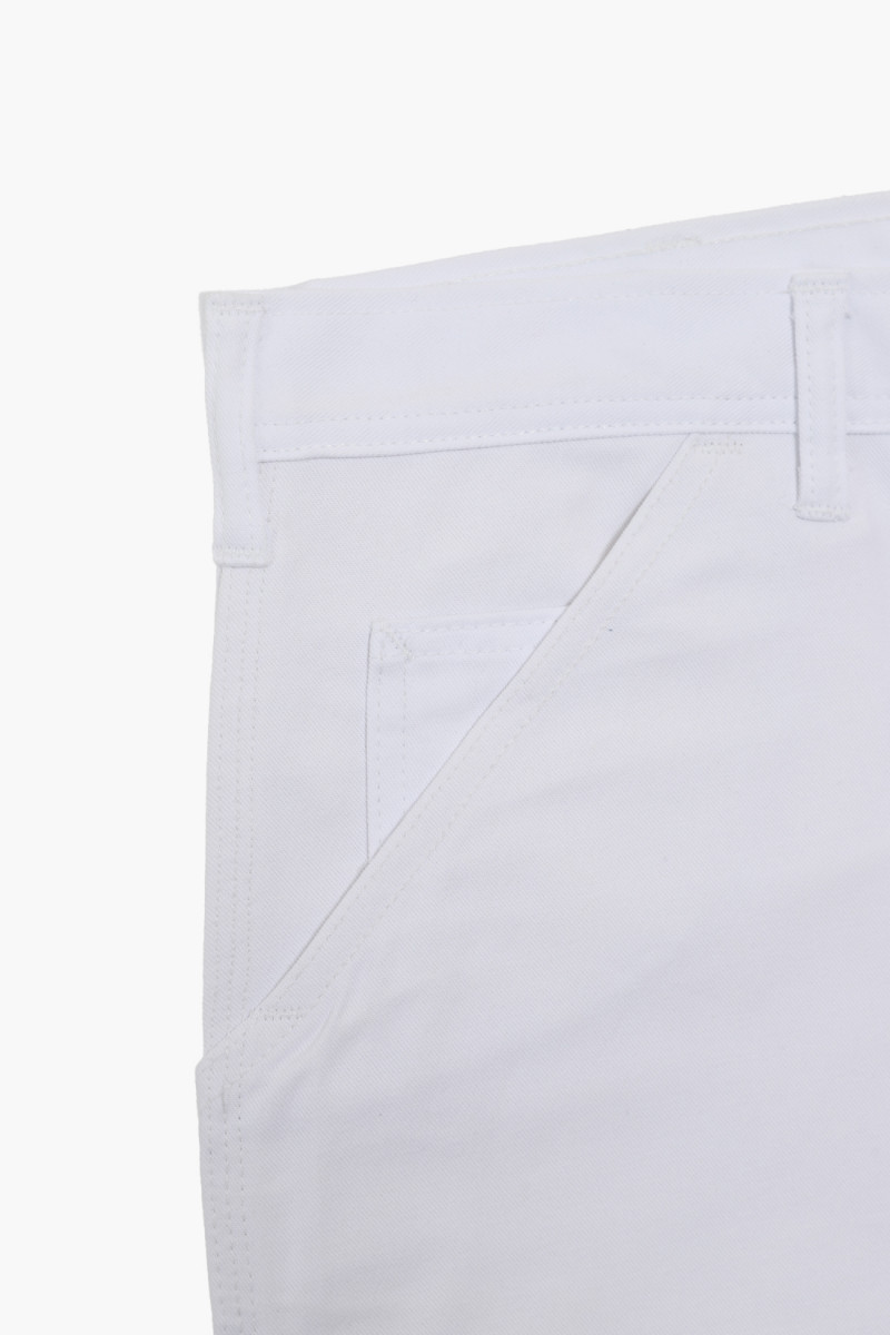 80's painter pant White