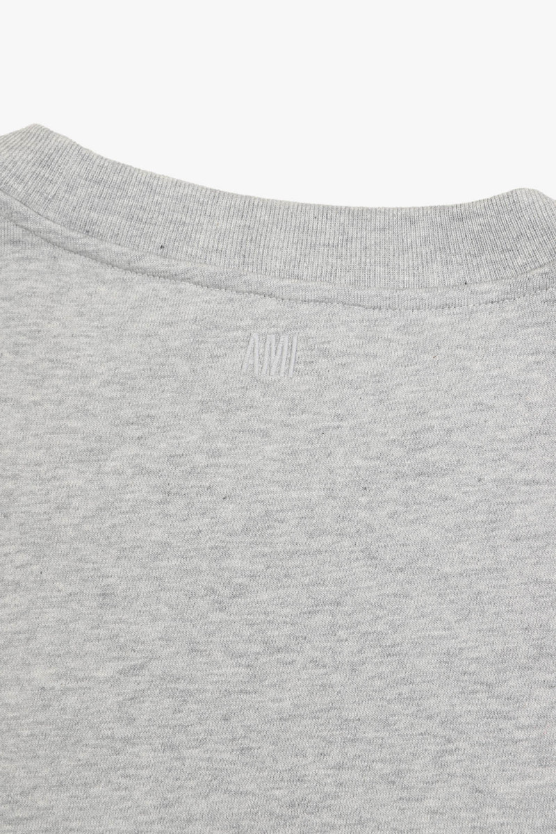 T-shirt ami de coeur Gris cendre chine