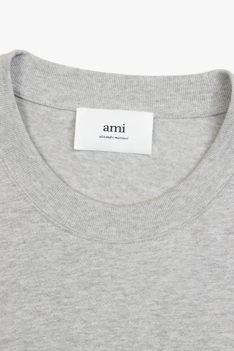 T-shirt ami de coeur Gris cendre chine