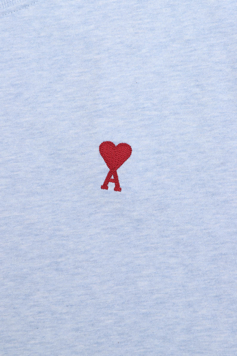 T-shirt ami de coeur Bleu cashemire chine