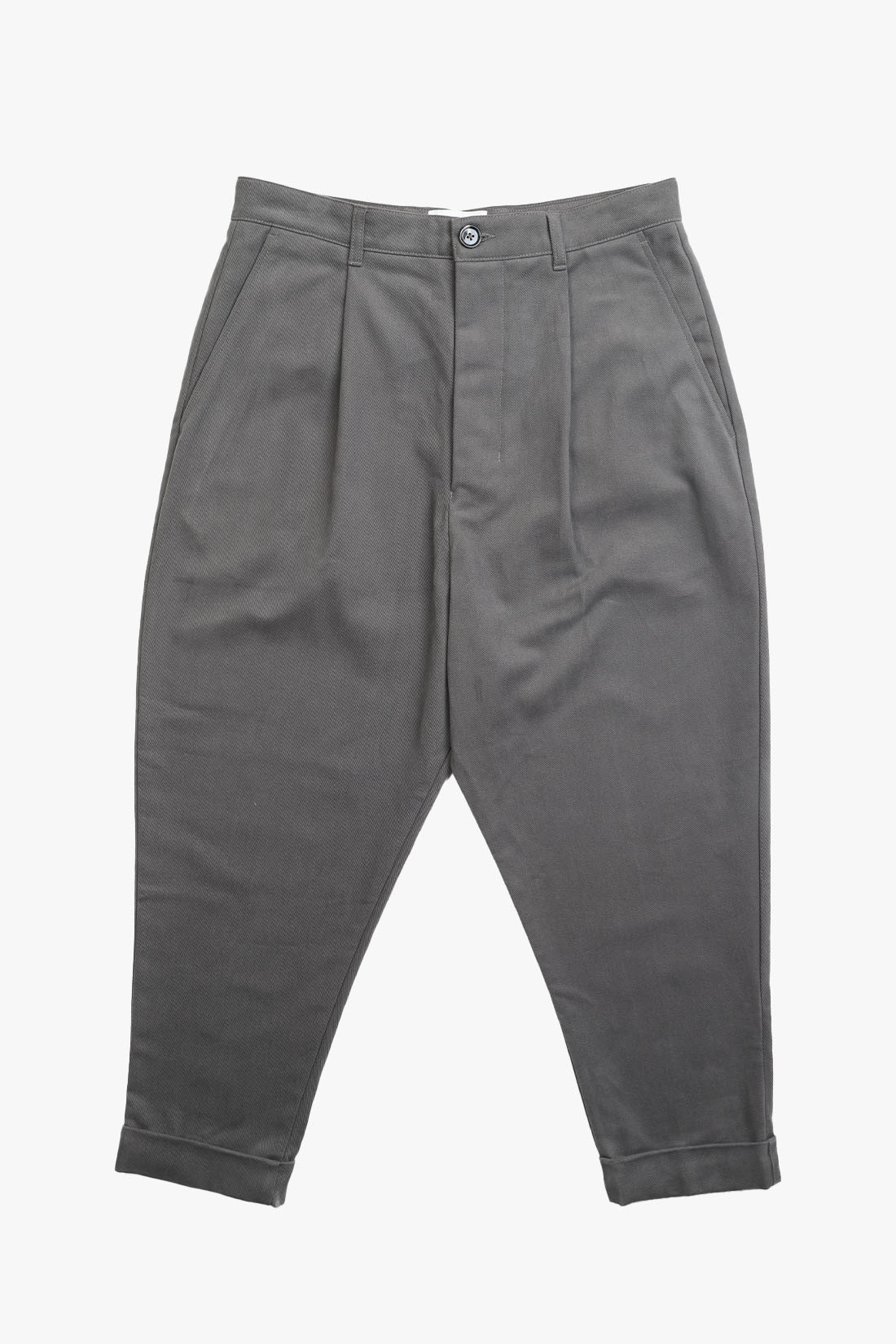 Carrot trousers Gris mineral