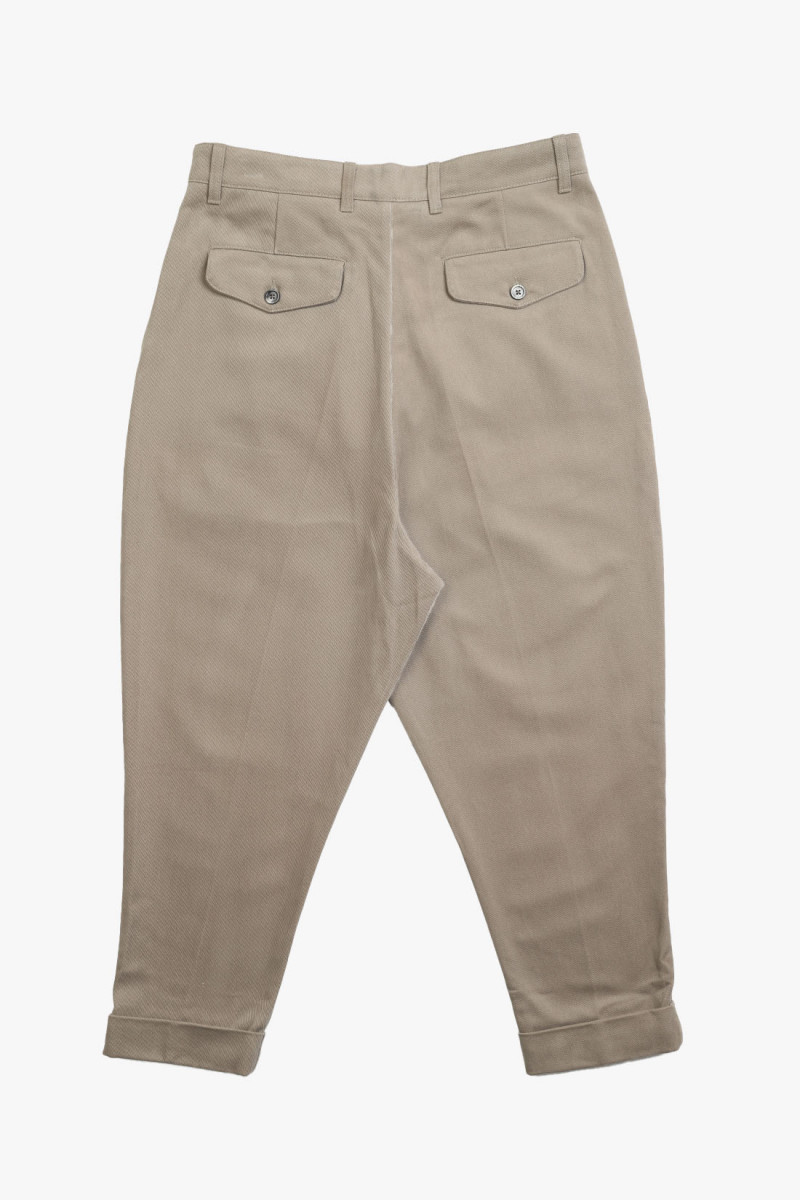 Carrot trousers Taupe