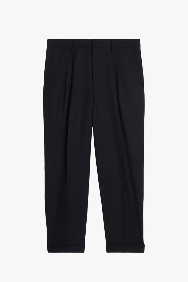 Pantalon carotte Noir