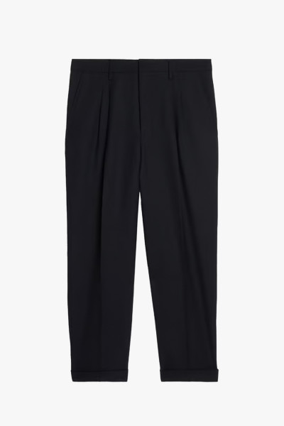 Pantalon carotte Noir