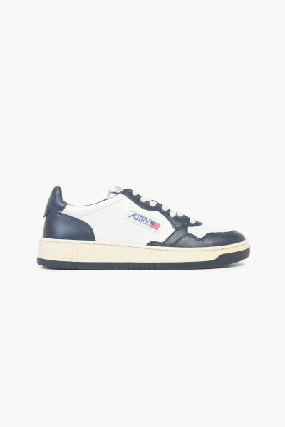 Autry wb04 Leat/wht/blue