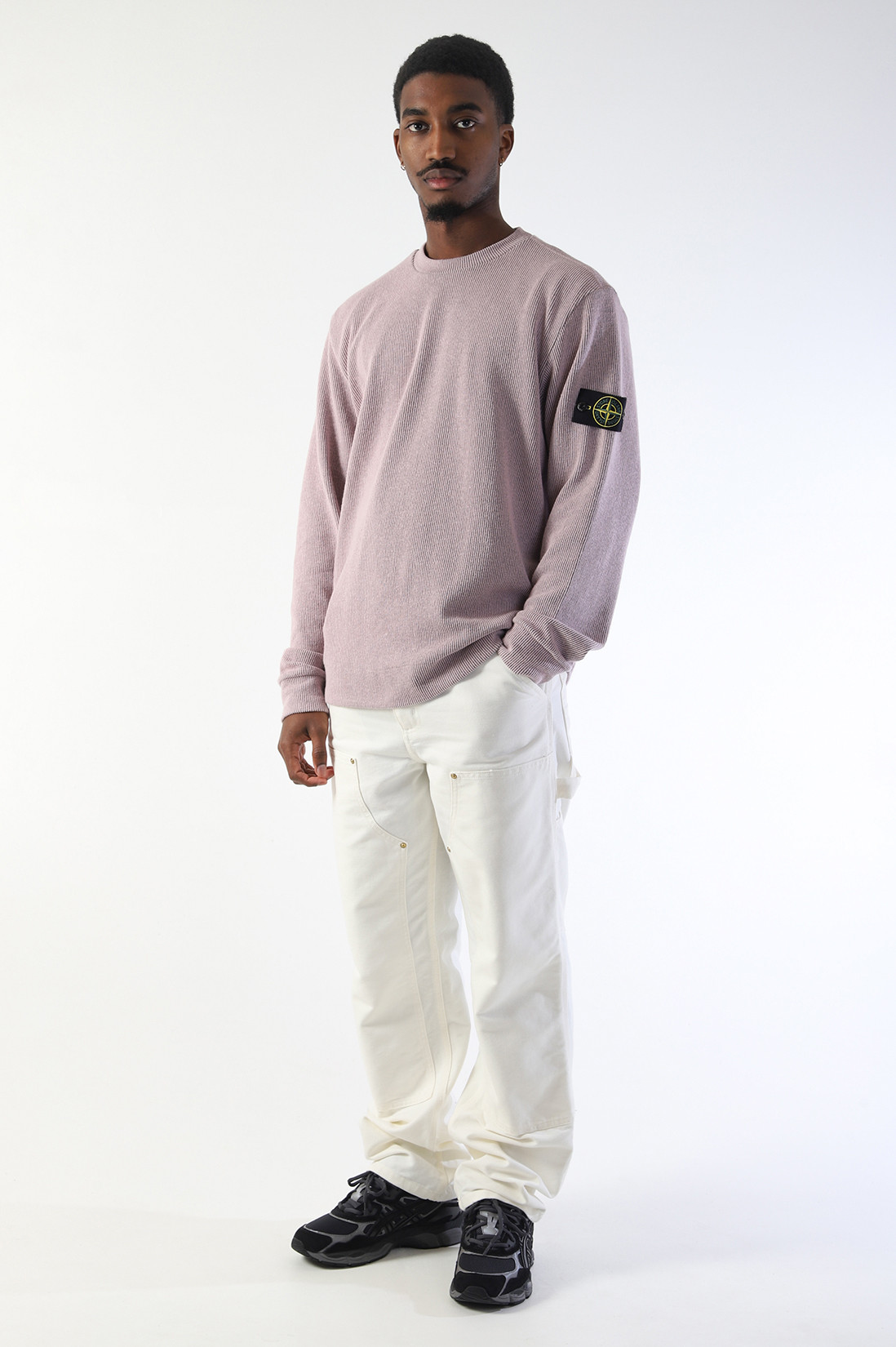 Double knee pant Wax rinsed