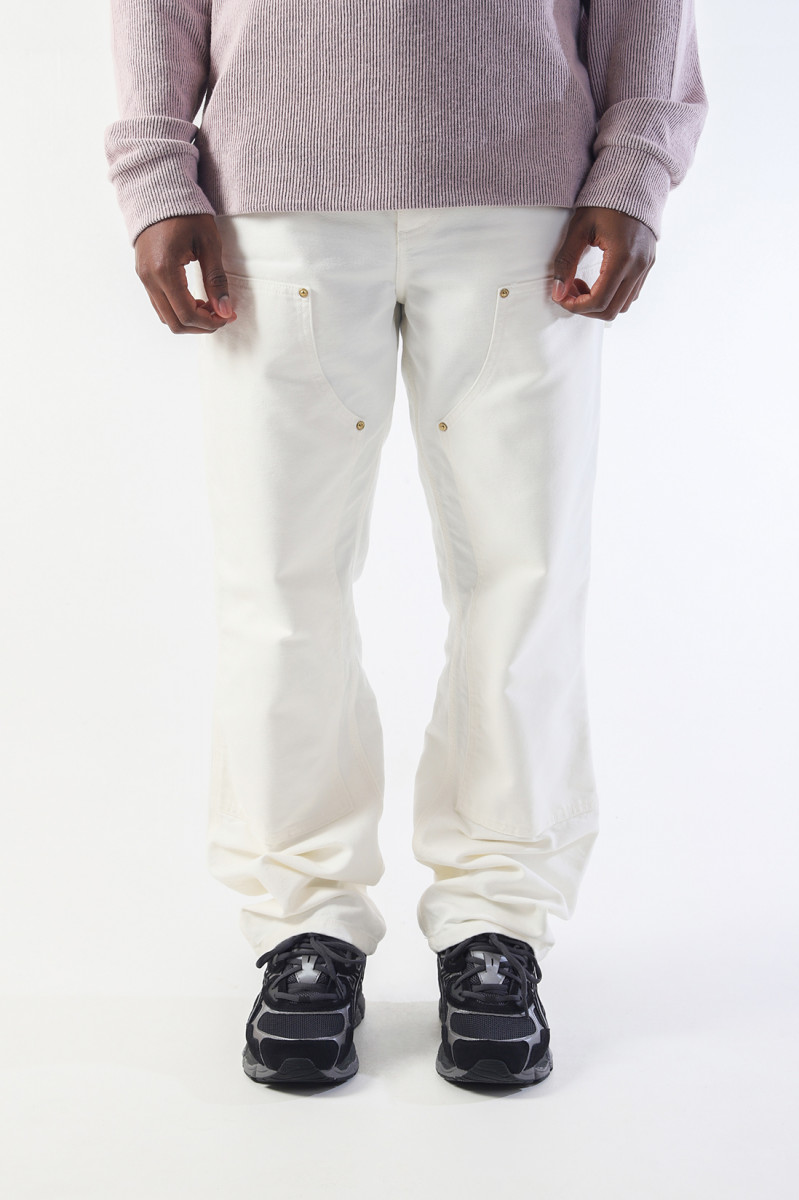 Double knee pant Wax rinsed