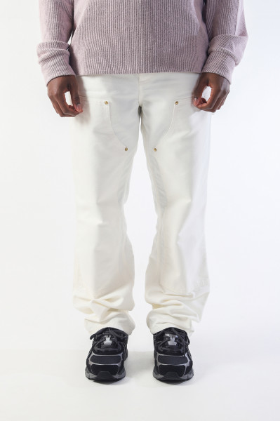 Carhartt wip Double knee pant Wax rinsed - GRADUATE STORE