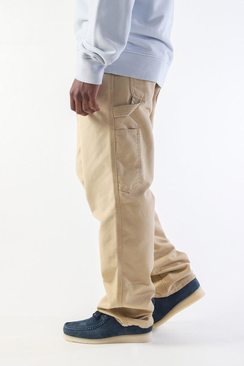 Single knee pant Bourbon aged canvas