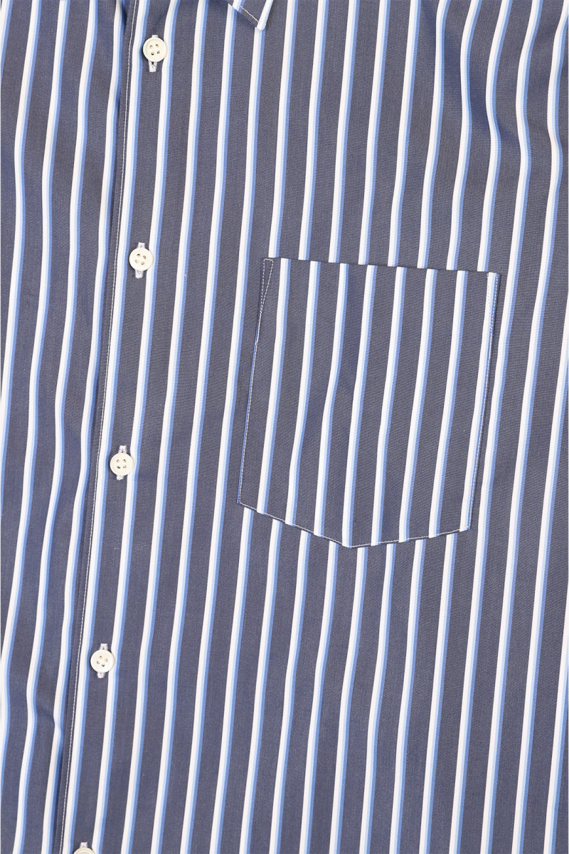 Mens shirt woven Stripe 116