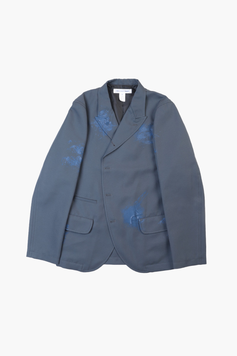 Mens jacket woven Grey 1