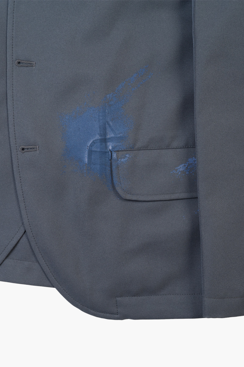 Mens jacket woven Grey 1