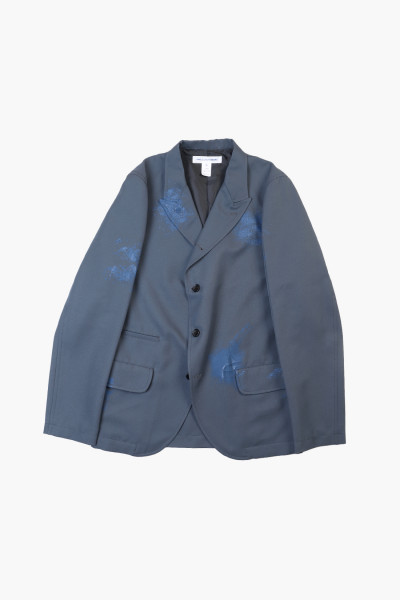 Mens jacket woven Grey 1