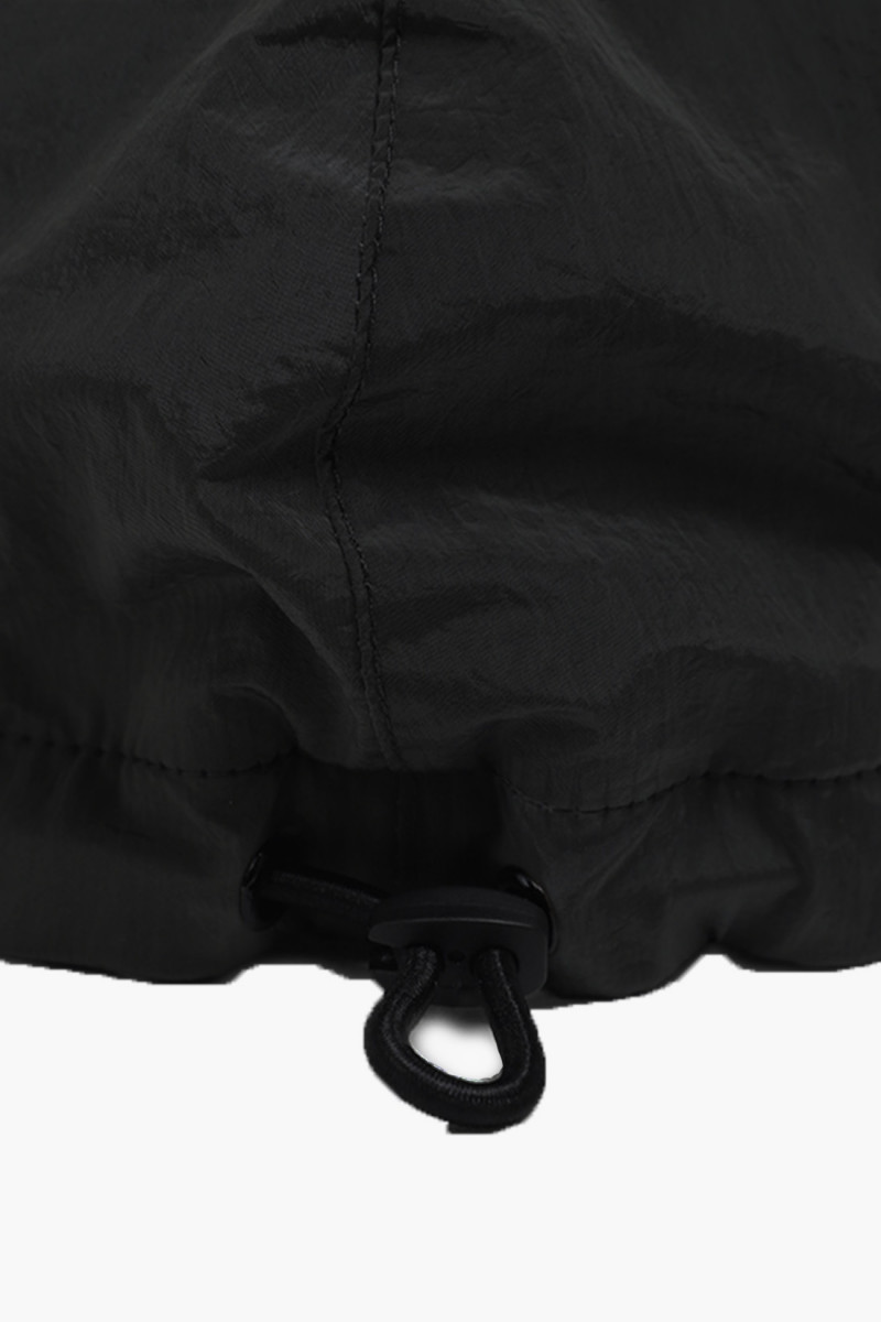 99576 nylon logo cap v0029 Nero