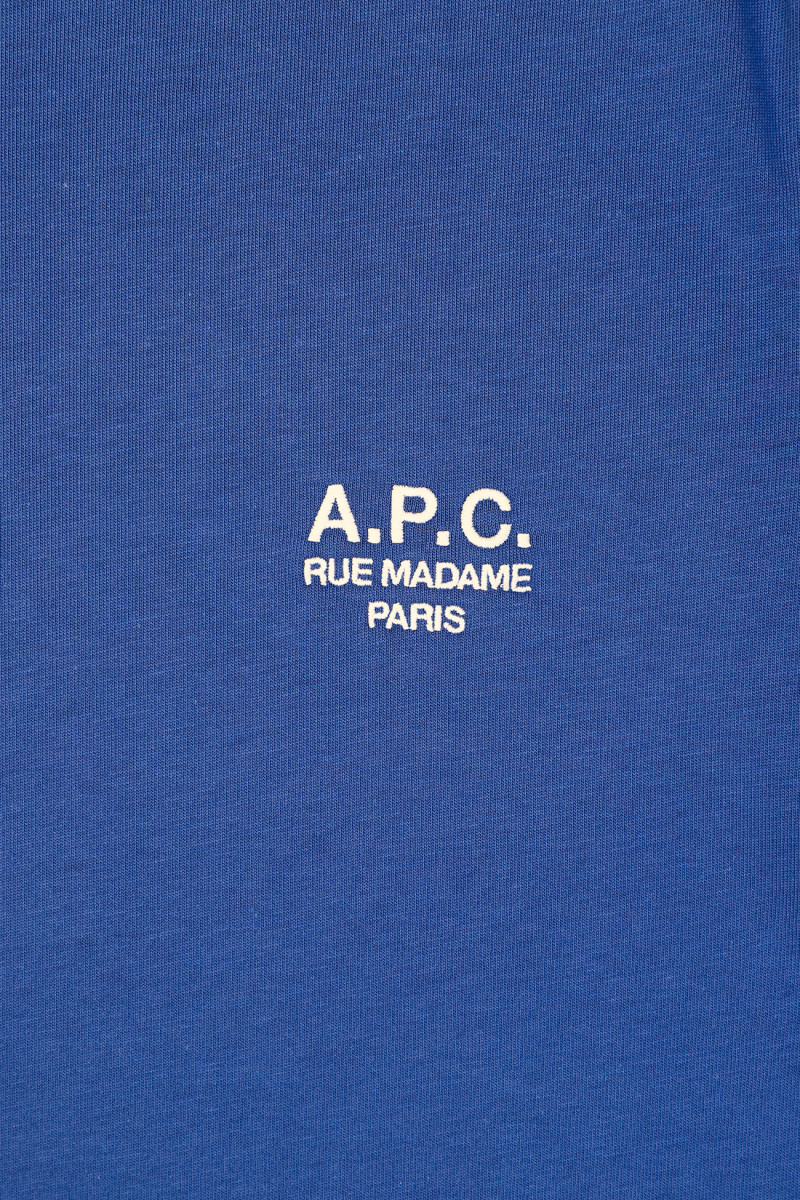T-shirt raymond Blue/white
