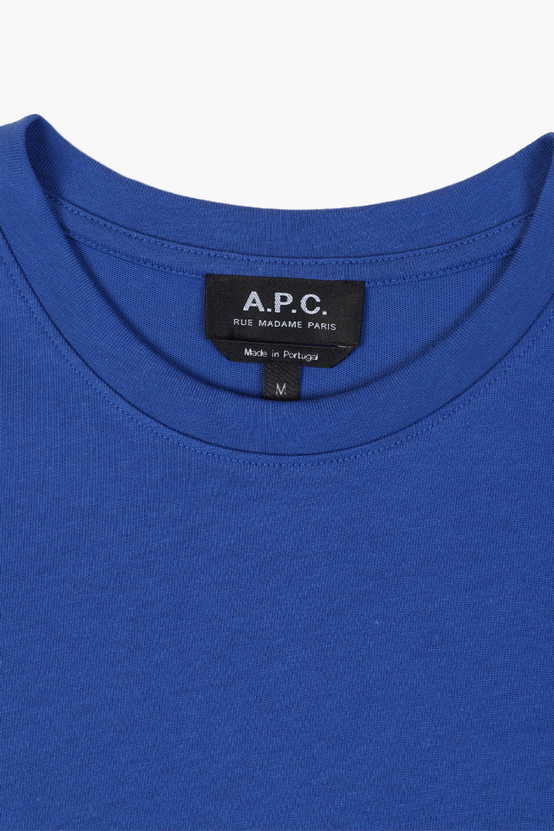 T-shirt raymond Blue/white