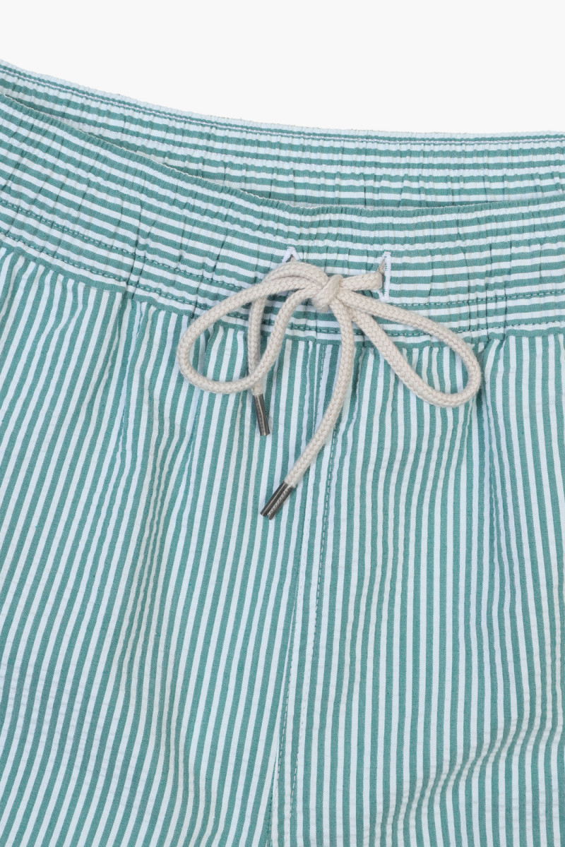 Traveler swim short seersucker Green