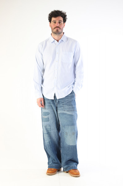 Belavista stripe shirt Light blue
