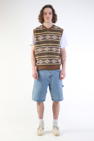 Weathergear heavy weight short Washed indigo