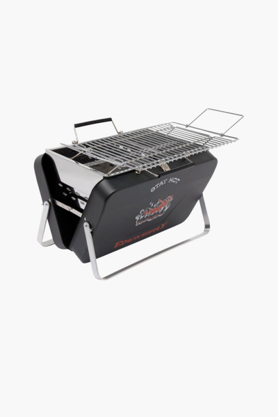 Portable bbq Black steel