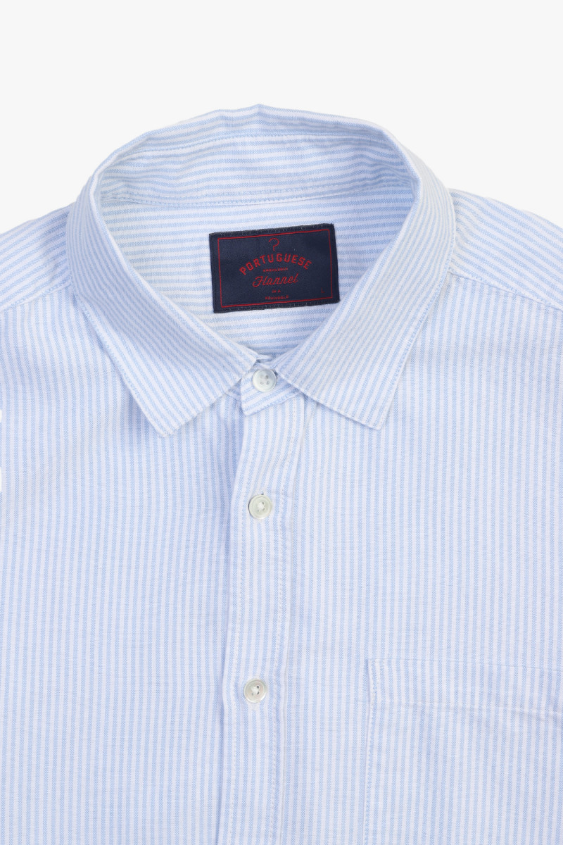 Belavista stripe shirt Light blue
