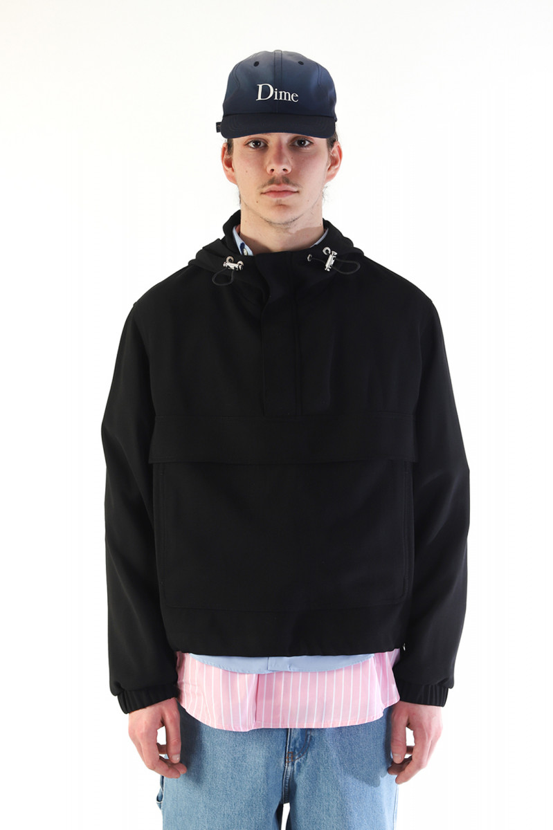 Coupe vent a capuche Black