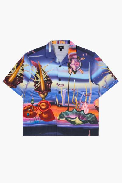 Edwin Temple of flora ss shirt Multi - GRADUATE STORE