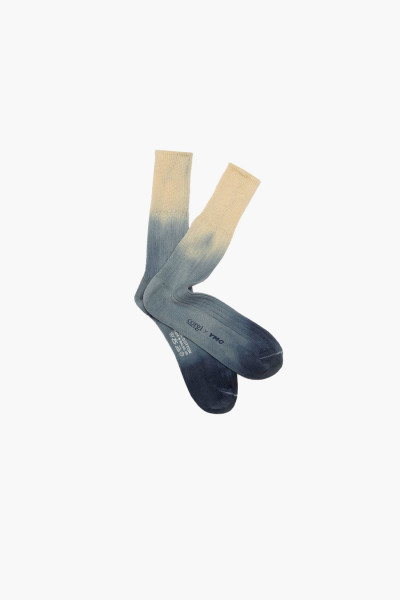 Dip dye sock Blue