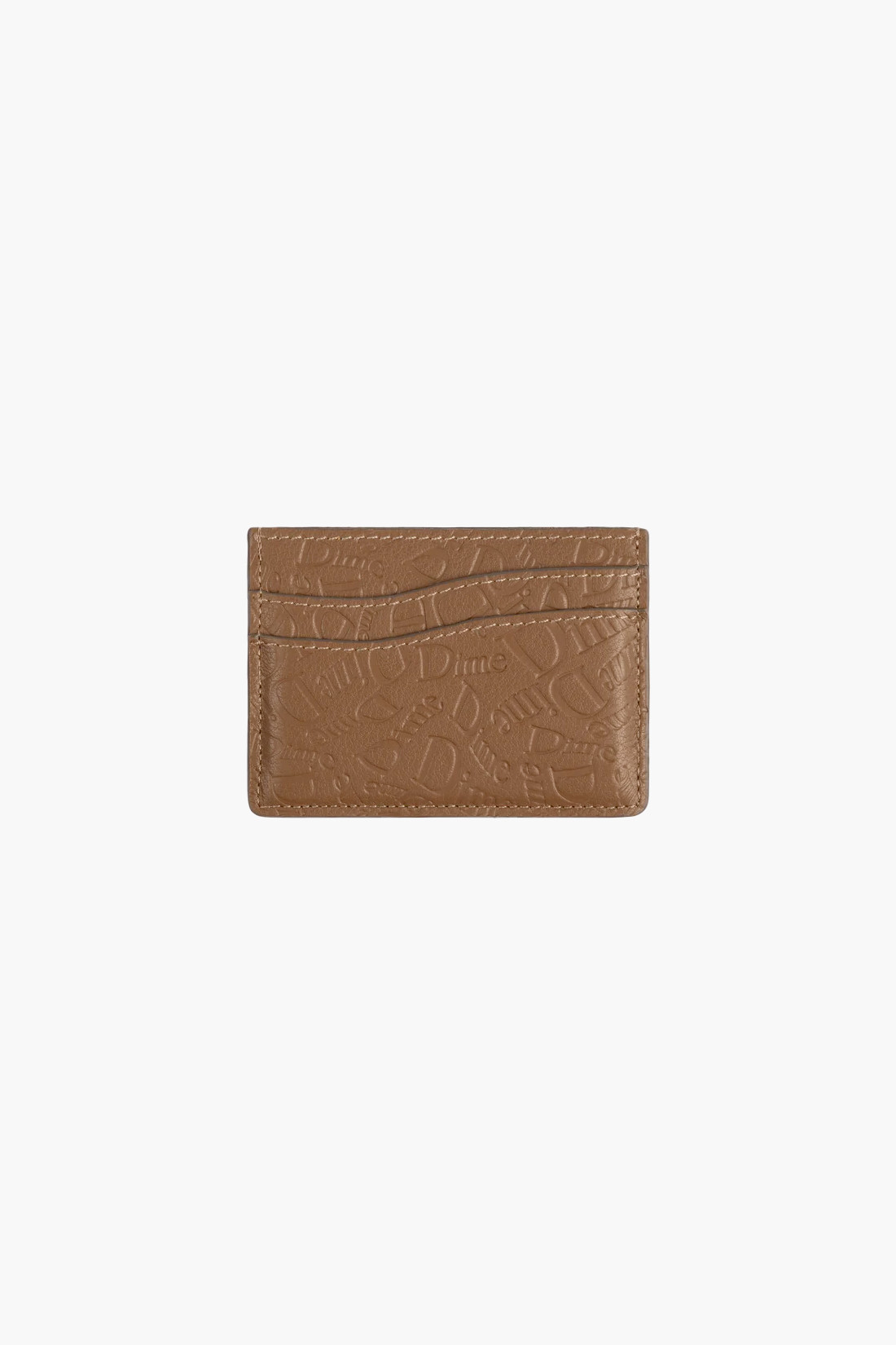 Haha leather cardholder Walnut