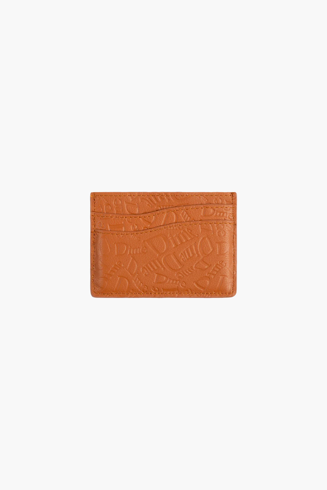 Haha leather cardholder Almond