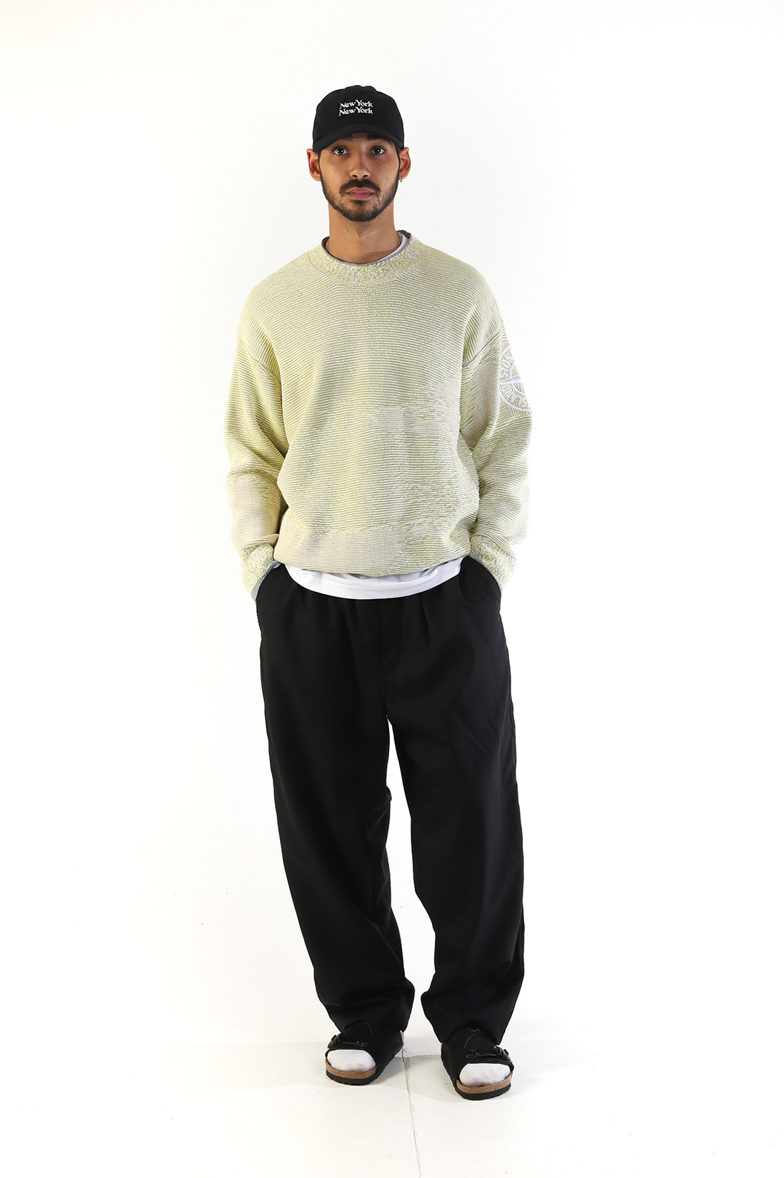 512d5 crewneck knit v0031 Limone