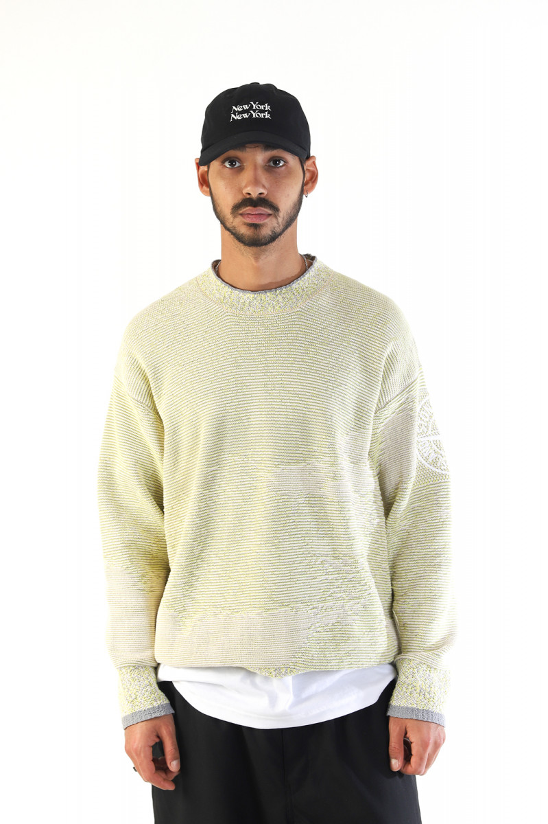 512d5 crewneck knit v0031 Limone