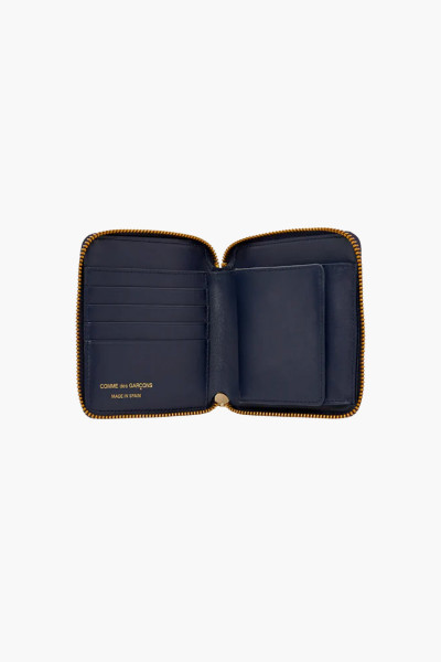 Comme des garçons wallets Cgd classic line Navy - GRADUATE STORE