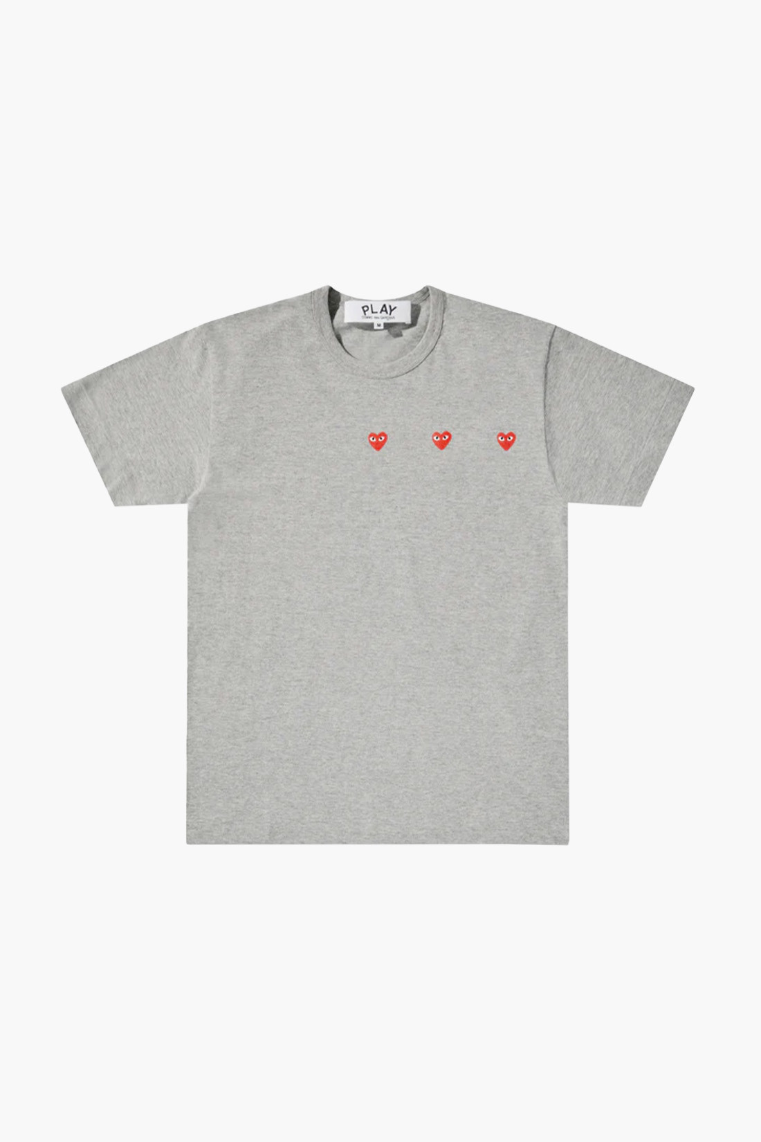 Play multi red heart t-shirt Grey