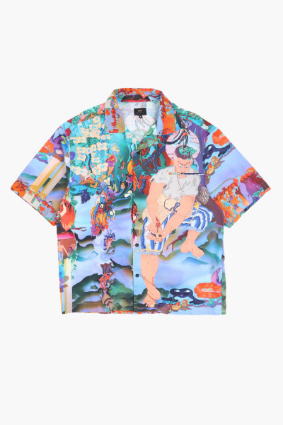 Edwin Hedi & thami ss shirt Multi - GRADUATE STORE