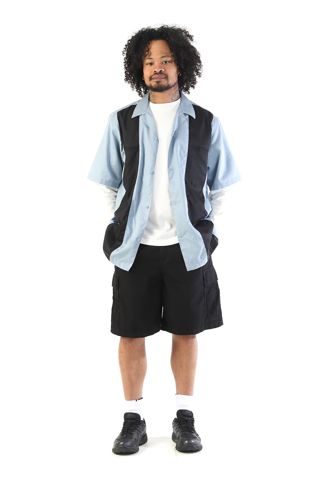 Cole cargo short Black rinsed