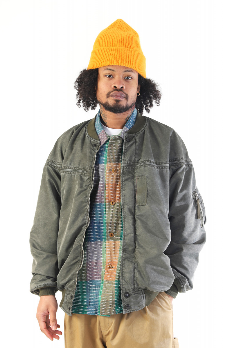 Men's jacket nylon Grey