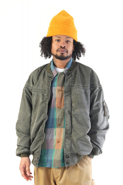 Comme des garcons homme Men's jacket nylon Grey - GRADUATE STORE