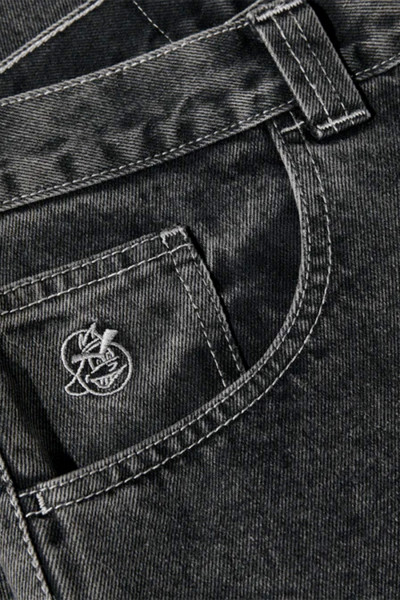 Polar skate co. Polar 93! denim Silver black - GRADUATE STORE
