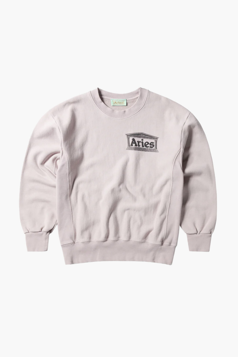 Aged premium temple sweatshirt Lilac