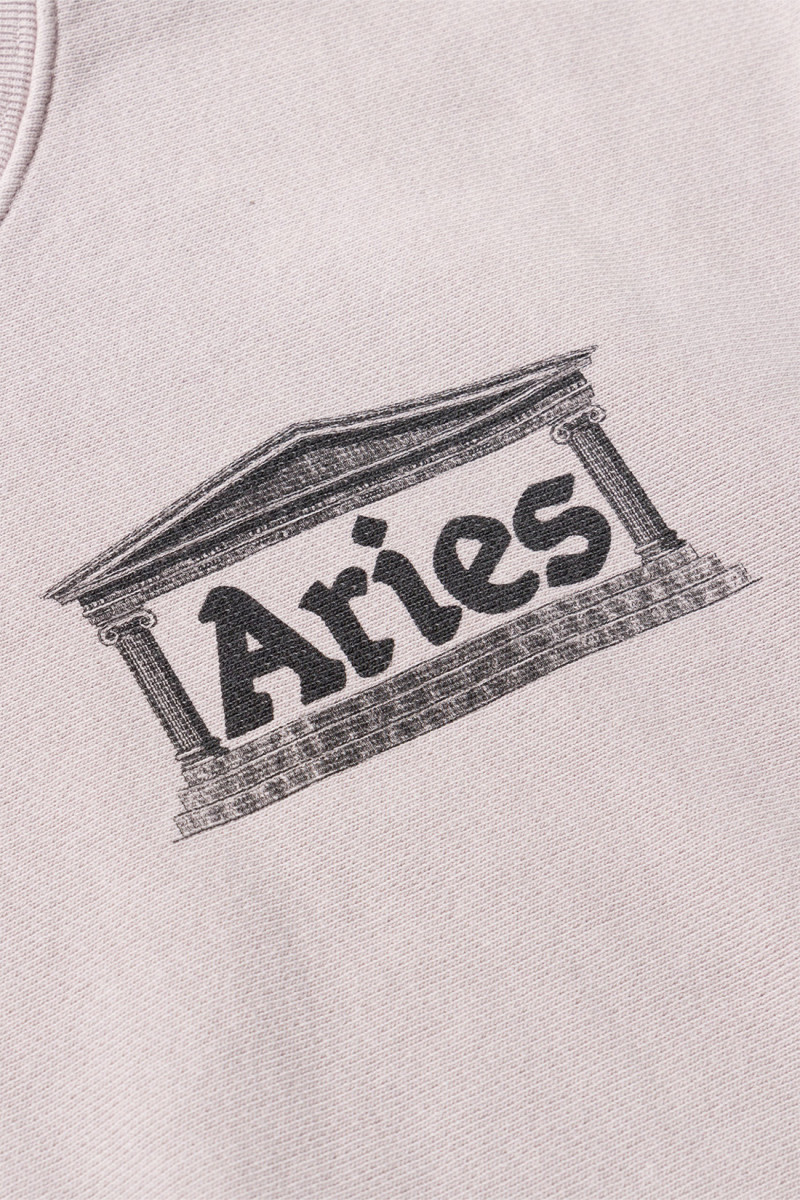 Aged premium temple sweatshirt Lilac