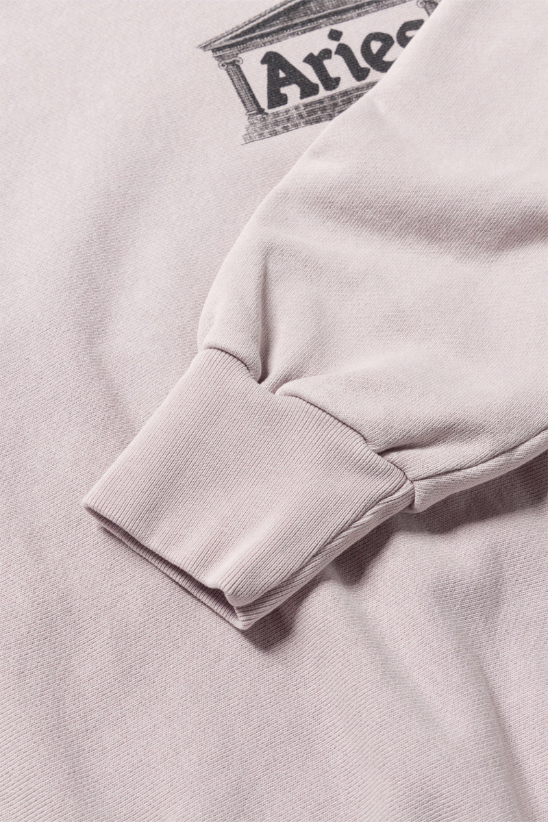 Aged premium temple sweatshirt Lilac
